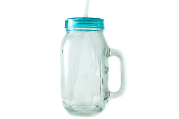 Empty drink jar