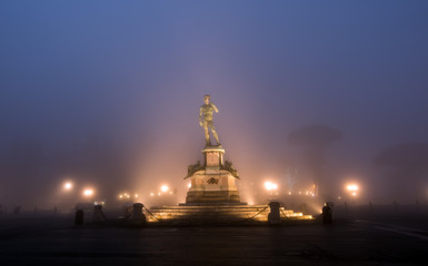 Fototapeta premium David Statue at Piazzale Michelangelo Florence, Italy
