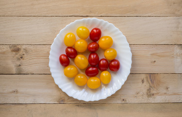 little cherry tomatoes