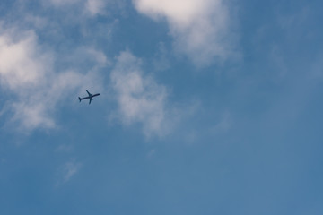 Fototapeta na wymiar Airplane Flying