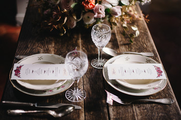 Table de mariage idée déco