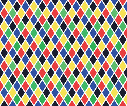 sfondo pattern rombi colorati