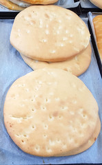 freshly baked bread and focaccia