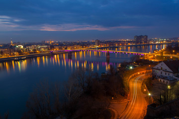 Fototapeta premium City during the golden hour
