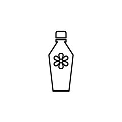 scented cologne or perfume outline icon. Signs and symbols can be used for web, logo, mobile app, UI, UX