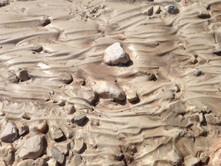 texture of sand