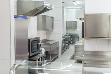Professional kitchen interior, new and modern