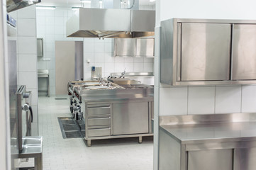 New professional kitchen interior 