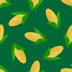 Corn seamless pattern