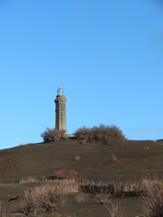Fototapeta na wymiar Leuchtturm von Capelinhos