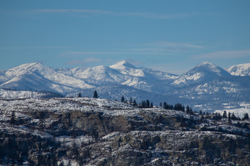 panorama of mountains