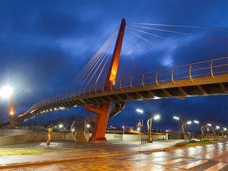 footbridge,  Jelgava, Latvia