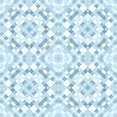 Seamless blue color pattern for design. Suitable for background backdrop texture, fabric textile, wallpaper and wrapping paper.