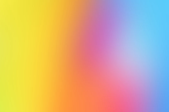 Colourful blurred yellow, orange, purple, red and blue gradient background.  Stock Illustration | Adobe Stock