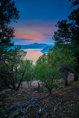 Dusk Over Ridgway Reservoir