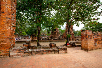 Wat Mahathat Temple in Ayutthaya, Thailand