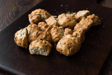 Turkish Style Crispy Crunchy Gevrek Galeta with Kernel / Sunflower Seeds / Cantucci