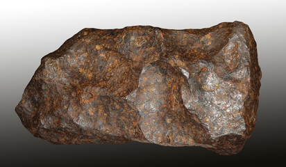 Meteorito Santa Luzia de Goiás © Art by Pixel