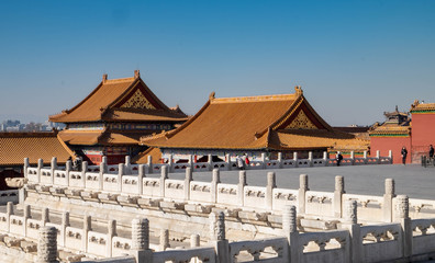 The Forbidden palace at the Beijing City, China.