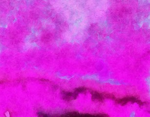 Detailed close-up grunge clouds abstract background. Dry brush strokes hand drawn oil painting on canvas texture. Creative simple pattern for graphic work, web design or wallpaper. Chaotic splashes.