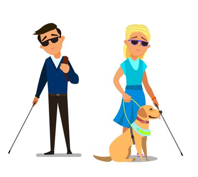 Seeing Eye Dog Clipart Border