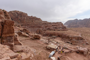 Petra, Jordan. Street of Facades © arkady_z