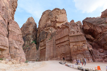 Petra, Jordan. Street of Facades © arkady_z