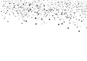 Stars on a white background