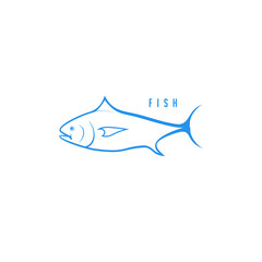 Fototapeta premium Fish Vector Logo.