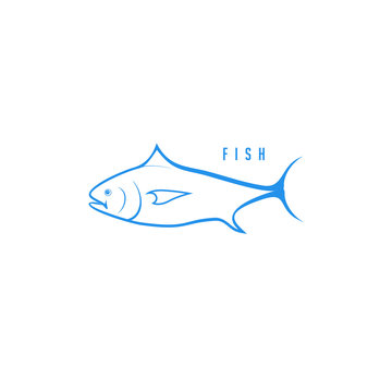 Fish Vector Logo.