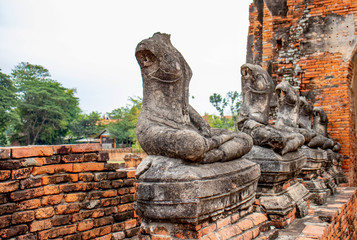 Fototapeta na wymiar Wat Chaiwatthanaram Temple in Ayutthaya, Thailand