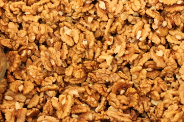 Nut kernels are ready for use in bacon, pie, cookies and more.