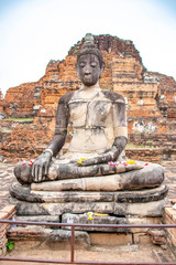 Wat Mahathat Temple in Ayutthaya, Thailand