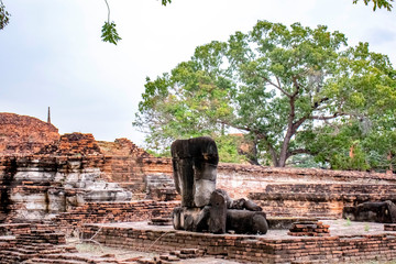 Wat Mahathat Temple in Ayutthaya, Thailand