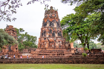 Wat Mahathat Temple in Ayutthaya, Thailand