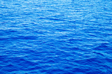 blue background of water