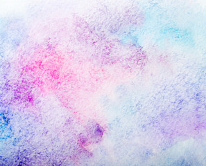  colorful watercolor background. hand painted by brush