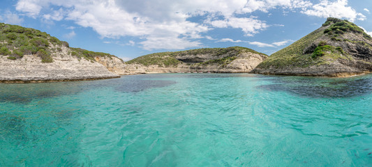 Crique et plage du Fazzio, Bonifacio, Corse