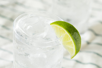Alcoholic Tequila And Soda Water