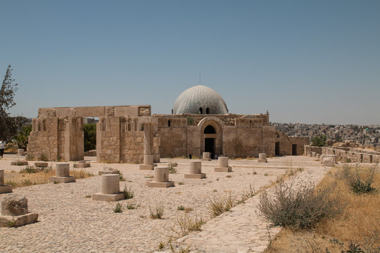 Umayyads palace, Amman Citadel, Amman, Jordan