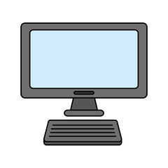 computer monitor keyboard