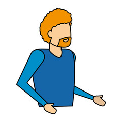 man portrait character