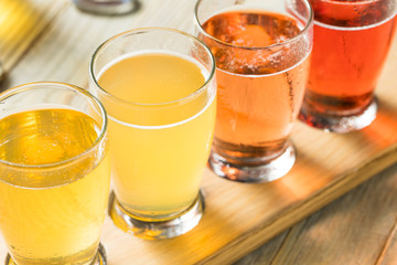 Refreshing Hard Cider Flight