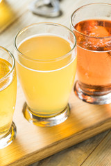 Refreshing Hard Cider Flight