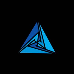 Fototapeta premium triangle for logo 
