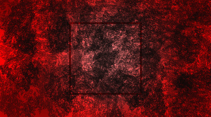 Red texture metal wall background grunge style iridescent modern creative design illustration Abstract textural  neon color led artificial