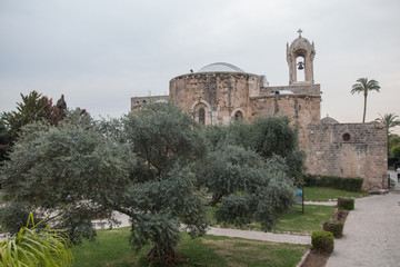 Fototapeta na wymiar Sayedat Al Najat Church, Byblos, Lebanon, Middle East
