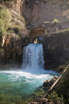 Afqa waterfall, Lebanon, Middle East