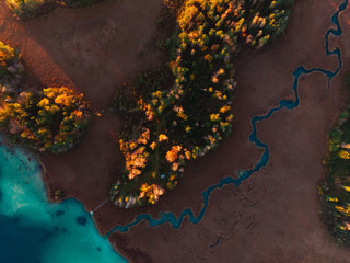 Drohnenbild Landschaft