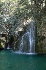 Fototapeta na wymiar Baaqleen river falls, Lebanon, Middle East